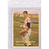 1957 Topps Rocco Colavito Rookie Lower Grade