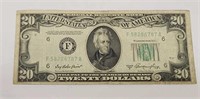 1950 A $20 Green Seal Bill
