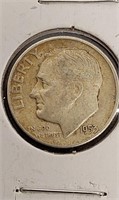 1953 D Roosevelt Silver dime