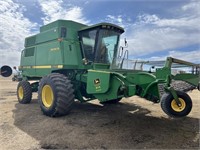 1996 John Deere 9600 Combine, Shows 4438 Engine