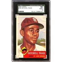 1953 Topps Matchell Paige Sgc 4