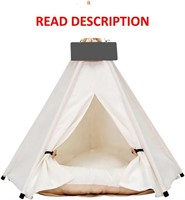 $52  Pet Teepee Bed  Fits Up to 33lbs  L Size