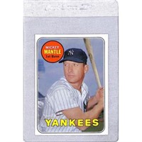 1969 Topps Mickey Mantle High Grade