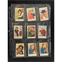 (9) Vintage Dutch Printed Hollywood Actor Cards