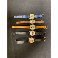 (6) Vintage Character Watches