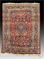 ESTATE ORIENTAL CARPET SAROUK DESIGN RED FIELD