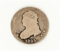 Coin 1825 United States Bust Quarter in Good