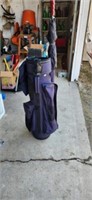 Datrek Sports Trek Golf Bag (Black) & Umbrella