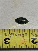 Jade? Gemstone 5/8" X 1/4" oblong