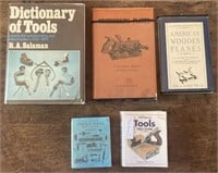 Lot of 5 Books: Dictionary of Tools used in the