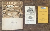 Lot of 3 original Stanley pamphlets: "Do it