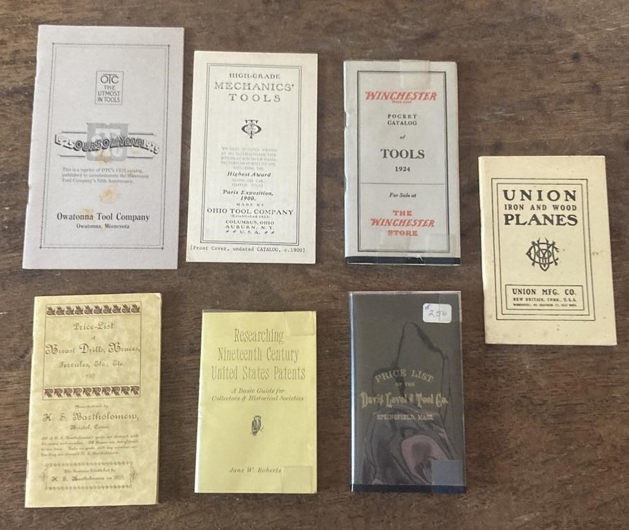 Lot of 7 small reprints: Owatonna Tool Company