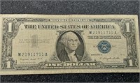 1957 A $1 Silver Certificate