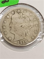 1910 V Nickel