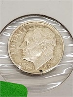 1951 D  Roosevelt Dime