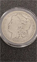 1900 Morgan Dollar. 90% silver