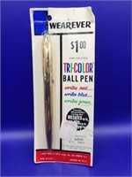 NOS Wearever Tri-Color Ball Pen