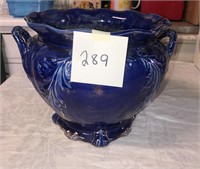 Blue Pottery Piece