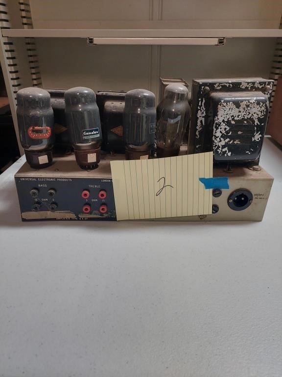 Universal Eletric Products base, model unknown,