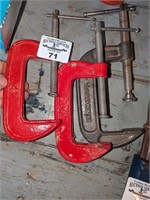 4" C clamps