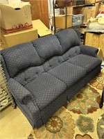 Blue Hide-A-Bed Couch in very good condition