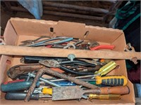 Screwdrivers, chisel, hand tools, etc