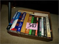 BOX LOT BOOKS