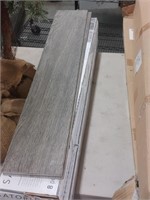 Approximately 25 ft wood grain tile