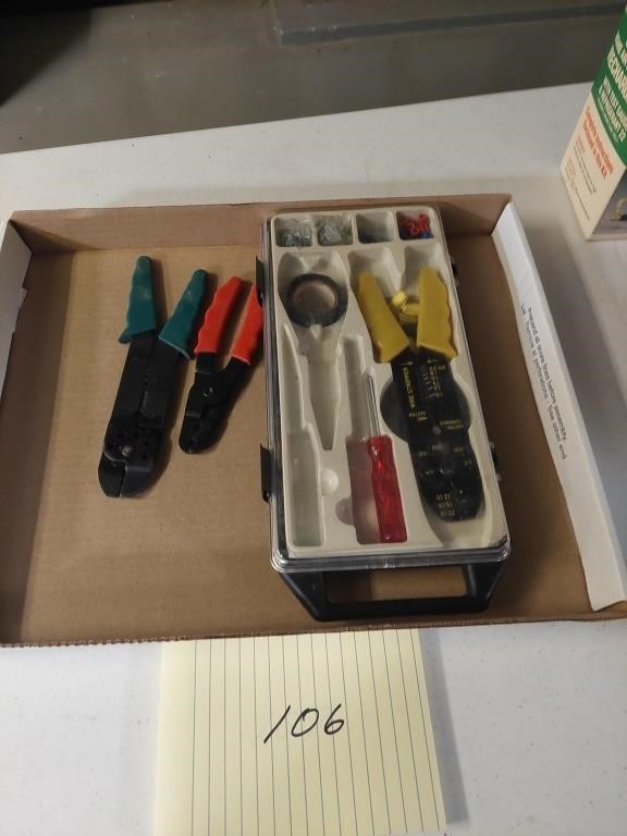Lot of electrical tools