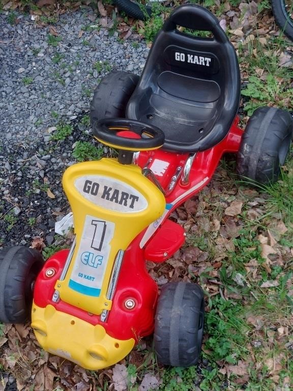 Battery operated go-kart no charger not tested