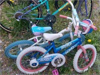 Two small kids bikes need a little work