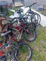 Four bikes need work