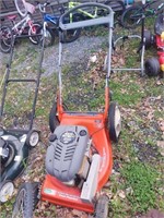 Push mower needs pull rope did not test