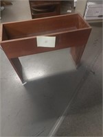 Wood planter box, 30" long, 11" wide, 24" tall