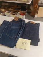 Lot of 3 pair of jeans - 1 Calvin Klein size 30x30