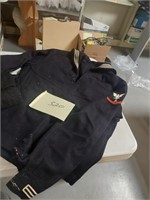 Black Navy uniform, wool, pants size 31R,
