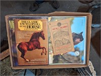 Vintage First Aid book, Equine bks & calendars