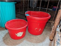 Pair of Feed Buckets