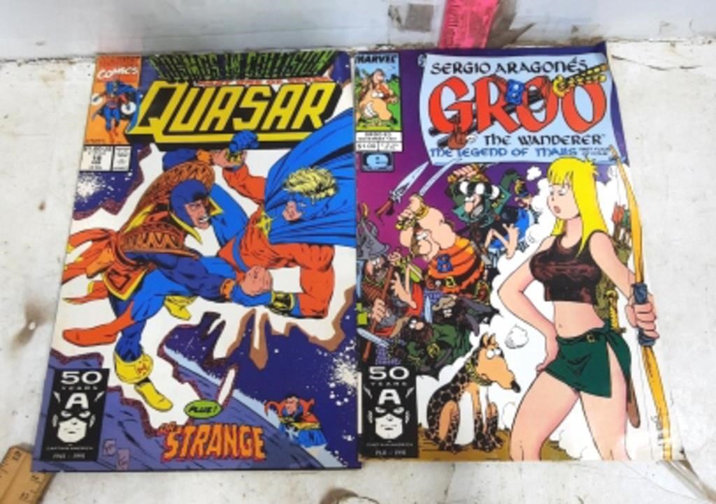 2 - Marvel Comics. 1941 & 1991
