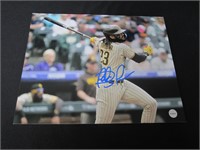 Fernando Tatis Jr signed 8x10 photo COA