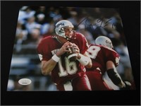 Ryan Leaf signed 8x10 photo JSA COA