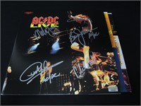 AC DC signed record album COA