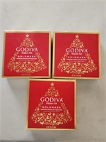 (3) Godiva Assorted Chocolates