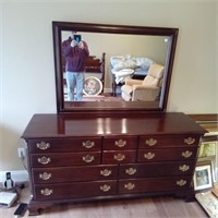 Cherry Statton Dresser & Mirror