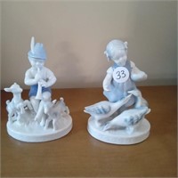 Two Porcelain Bavaria Figurines