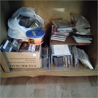 Grouping of DVD's & CD's