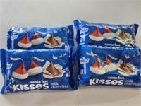 (4) Hershey's Kisses Milk Chocolate