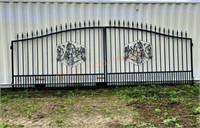 20ft Custom Wrought Iron Gate