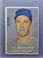 1957 Topps Ted Abernathy
