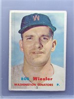 1957 Topps Bob Wiesler